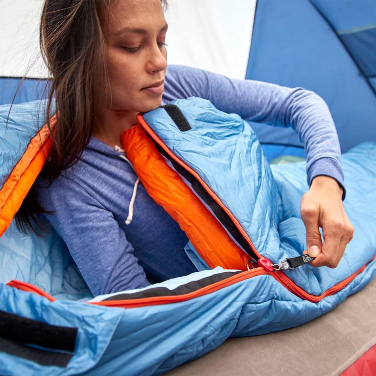 콜맨 Coleman Big Bay Sleeping Bag: 0F Synthetic - Hike & Camp
