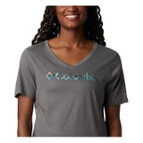 Columbia Womens Mount Rose Relaxed Tee Shirt, Jersey Cotton Blend