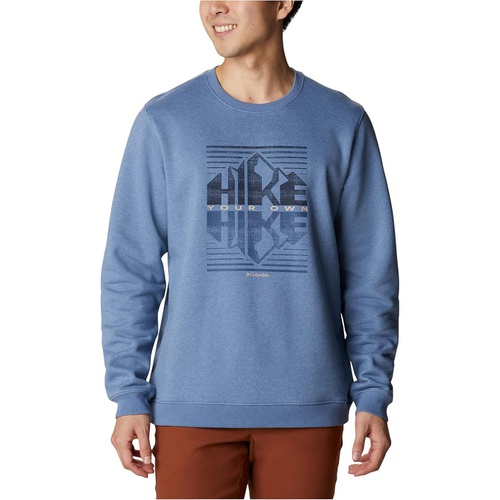 콜롬비아 Columbia Mens Hart Mountain Graphic Crew, Soft Pullover