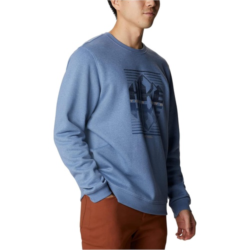 콜롬비아 Columbia Mens Hart Mountain Graphic Crew, Soft Pullover