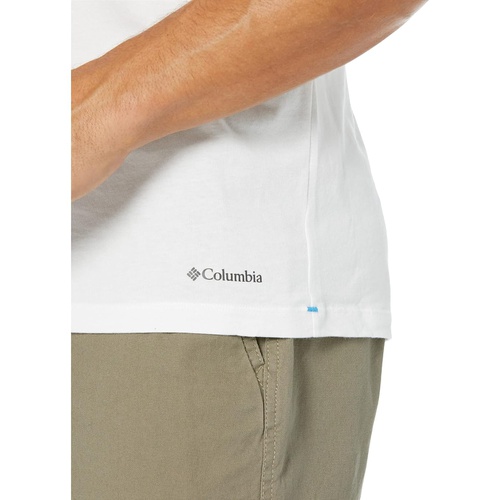 콜롬비아 Columbia 100% Pure Cotton Crew Neck Tee Classic Fit Solid 3-Pack