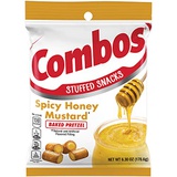 Combos Spicy Honey Mustard Pretzel Baked Snacks, 6.3-Ounce Bag (Pack of 12) (10041419781644)