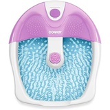 Conair Foot Pedicure Spa with Soothing Vibration Massage, Lavender/White