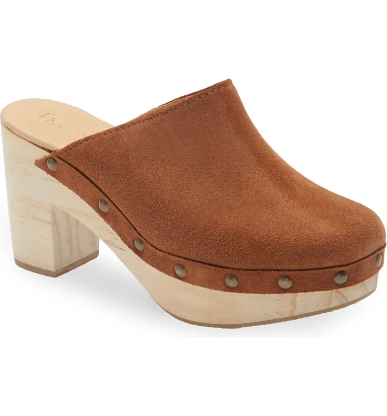 Cordani Milagro Clog_CANELA SUEDE