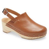 Cordani Slingback Clog_WALNUT