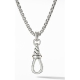 David Yurman Medium Cable Amulet Grabber with 18K Gold_SILVER AND YELLOW GOLD