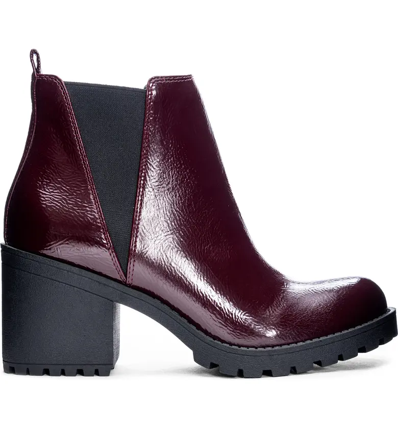 Dirty Laundry Lisbon Chelsea Boot_OXBLOOD RED