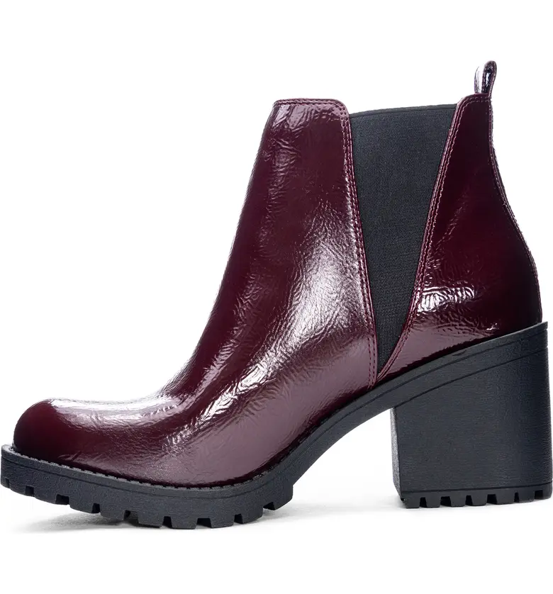  Dirty Laundry Lisbon Chelsea Boot_OXBLOOD RED