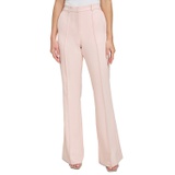 Petite Front Seamed Wide-Leg Pants