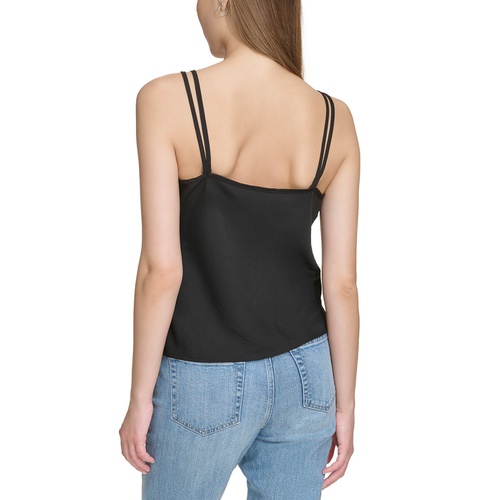 DKNY Womens Pullover Strappy V-Neck Camisole