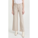 DL1961 Hepburn High Rise Wide Leg Pleated Jeans