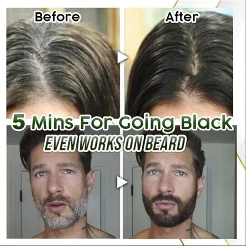  DTDR Natural Darkening Shampoo and Conditioner Organic Hair Darkening Shampoo Bar - Volumizing & Moisturizing - Black Hair Shampoo Hair Dye for Women Men Grey Hair (200ML)