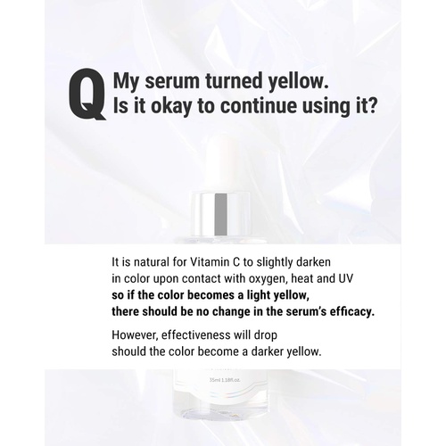  DearKlairs [KLAIRS] Freshly Juiced Vitamin Drop, 5% Hypoallergenic pure vitamin C serum, 35ml, 1.18oz | a potent skin rejuvenator