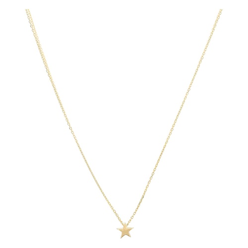 Dee Berkley 15 14 KT Petite Star Adjustable Necklace