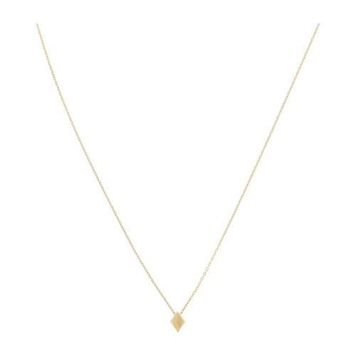  Dee Berkley 15 14 KT Diamond Shape Adjustable Necklace