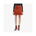 Derek Lam 10 Crosby A-Line Miniskirt wu002F Snaps