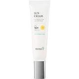 Derma J Premium Sunscreen with SPF 50+/PA++++ 50ml/1.69 fl.oz.- Perfect UV Protection with Peptide- Dermatologist Tested and Recommended- Daily Moisturizer Facial Sun Cream for All