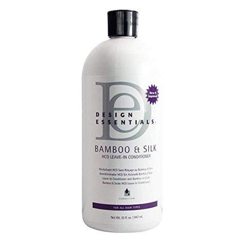  Design Essentials Bamboo & Silk Hco Leave-in Conditioner For All Hair Types - 32 Oz