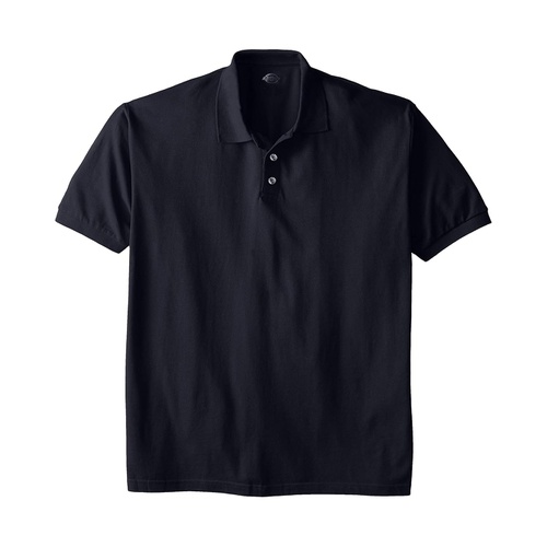 디키즈 Dickies Mens Big Short-Sleeve Pique Polo Shirt