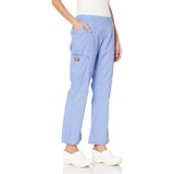 Dickies Womens EDS Signature Stretch Mid-Rise Moderate Flare Leg Pull-on Pant-Petite