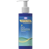 Differin Facial cleanser by, Refreshing Cleanser, Unscented 6 Fl Oz