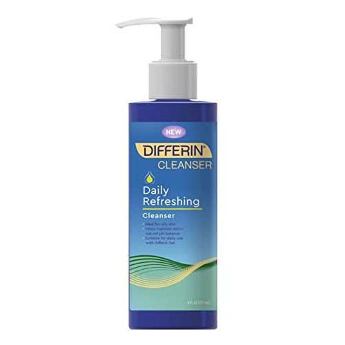  Differin Facial cleanser by, Refreshing Cleanser, Unscented 6 Fl Oz