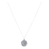 Dogeared Guardian Angel Coin Necklace