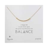 Dogeared Balance Tube Necklace