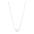 Dogeared Pearls of...Motherhood, Small Button White Pearl Necklace