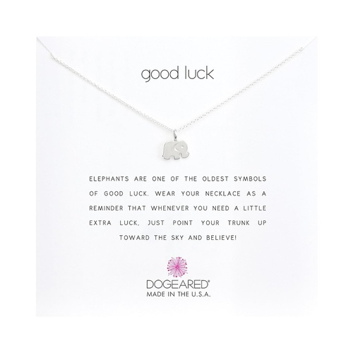  Dogeared Good Luck Elephant Reminder Necklace