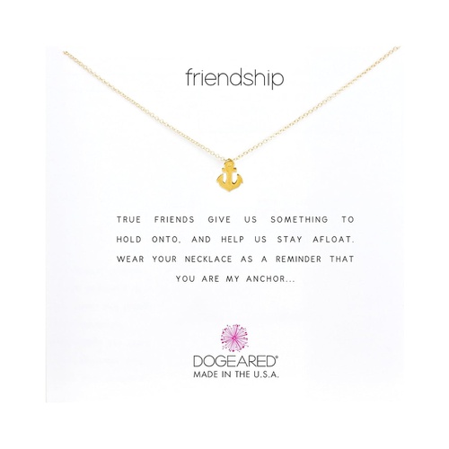  Dogeared Friendship Anchor Reminder Necklace