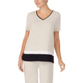 Donna Karan Sleepwear 26 Short Sleeve Sleep Top