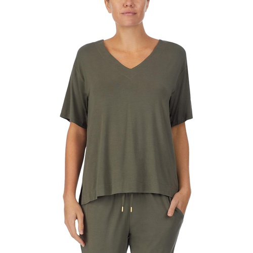  Donna Karan V-Neck Sleep Top