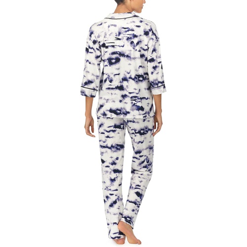  Donna Karan 3u002F4 Sleeve Pajama Set