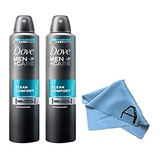 Dove Men Care Clean Comfort Spray Deodorant Pack of 2