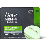 Dove Men + Care Extra Fresh bar Soap (14/4 Oz Net Wt 56 Oz),, ()