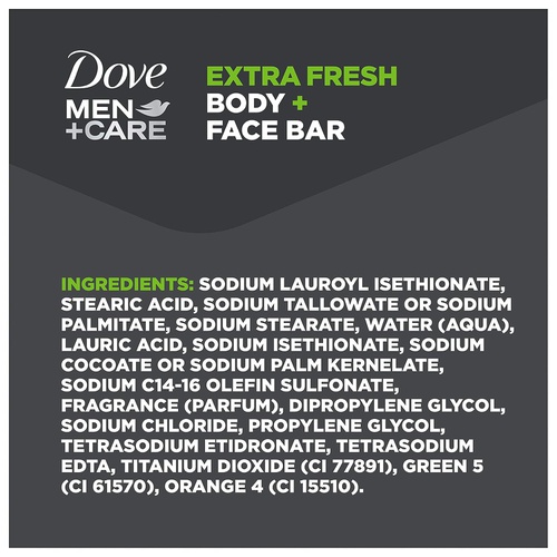  Dove Men + Care Extra Fresh bar Soap (14/4 Oz Net Wt 56 Oz),, ()