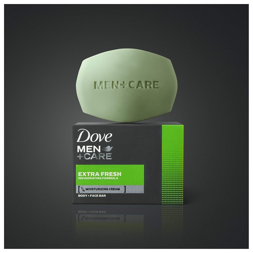  Dove Men + Care Extra Fresh bar Soap (14/4 Oz Net Wt 56 Oz),, ()