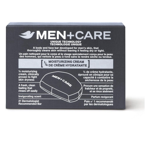  Dove Men + Care Extra Fresh bar Soap (14/4 Oz Net Wt 56 Oz),, ()