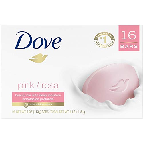  DOVE SOAP PINK BAR - 4.75oz (16 Pack)