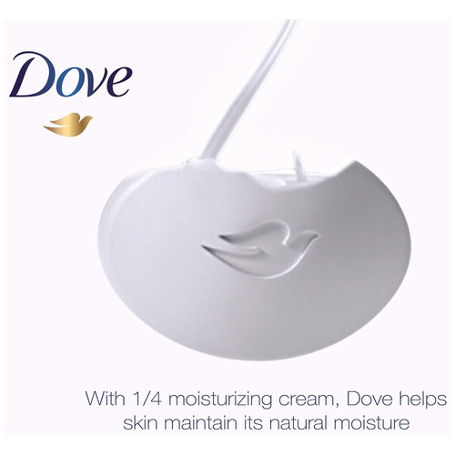  Dove Beauty Bar for Softer Skin Shea Butter More Moisturizing Than Bar Soap 3.75 oz 8 Bars