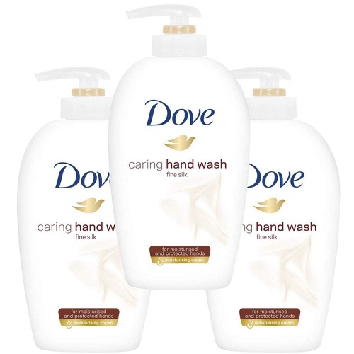  Dove Supreme Fine Silk Hand Wash - 8.45 Fl Oz / 250 mL x 3 Pack