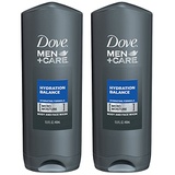 Dove Men + Care Body & Face Wash - Hydration Balance - Net Wt. 13.5 FL OZ (400 mL) Each - Pack of 2