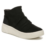 DR SCHOLLS Dr. Scholls Energy Ruched Platform High Top Sneaker_BLACK