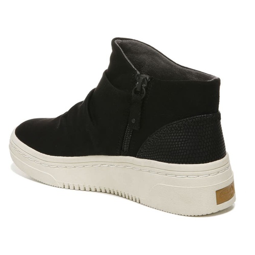 닥터숄 DR SCHOLLS Dr. Scholls Energy Ruched Platform High Top Sneaker_BLACK