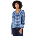 Draper James Button-Down Top in Angie Plaid