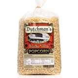 Dutchmans White Popcorn: Medium Popcorn Kernels for Popping in Microwave, Air Popper, Stovetop - Non GMO and Gluten Free Gourmet Popping Corn - 4 Pound Refill Bag