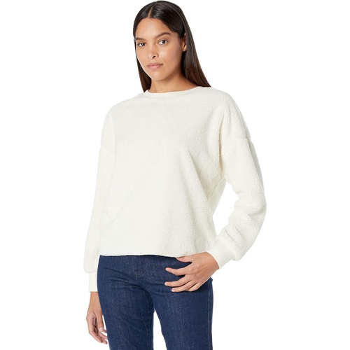  Dylan by True Grit Sherpa Drop Shoulder Crew Neck Sweatshirts