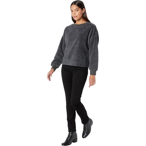  Dylan by True Grit Sherpa Drop Shoulder Crew Neck Sweatshirts