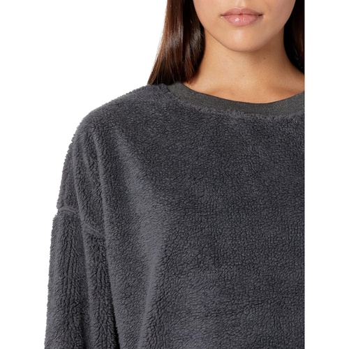  Dylan by True Grit Sherpa Drop Shoulder Crew Neck Sweatshirts